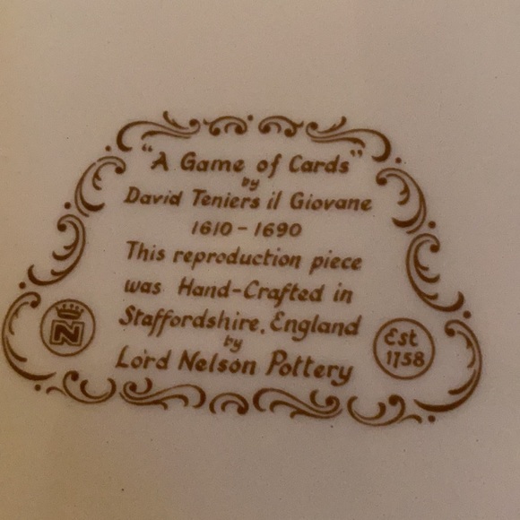 Lord Nelson Pottery - decorative plate - Picture 4 of 5